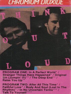 Think Out Loud - 1988 Cassette Tape